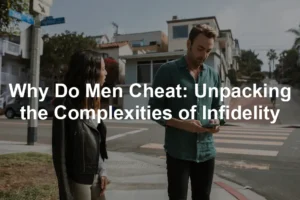 Featured image for Why Do Men Cheat: Unpacking the Complexities of Infidelity