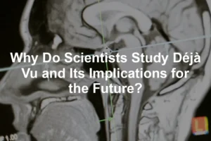 Featured image for Why Do Scientists Study Déjà Vu and Its Implications for the Future?