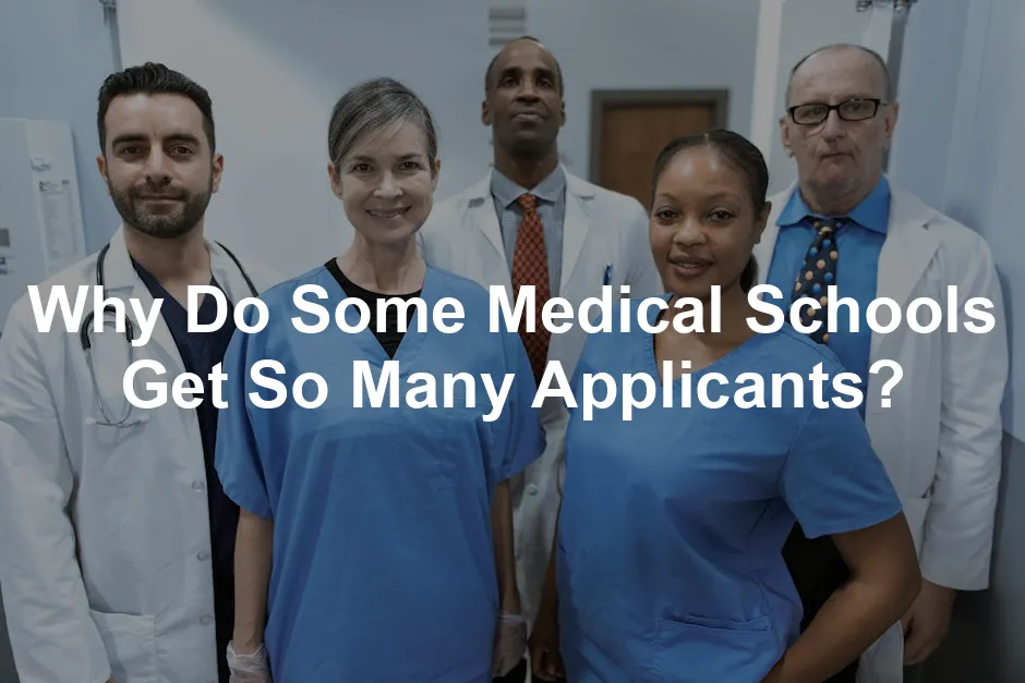 Featured image for Why Do Some Medical Schools Get So Many Applicants?