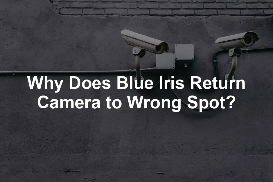 Featured image for Why Does Blue Iris Return Camera to Wrong Spot?