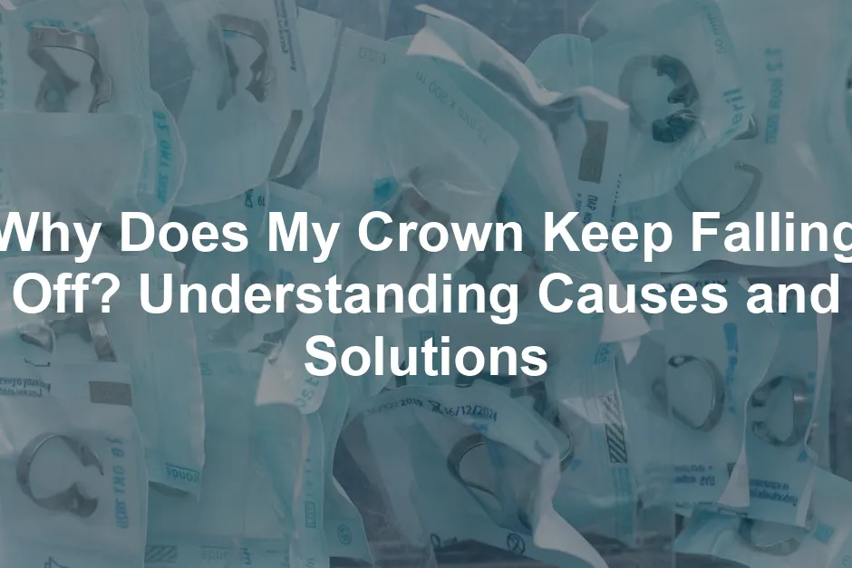 Featured image for Why Does My Crown Keep Falling Off? Understanding Causes and Solutions