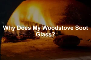 Featured image for Why Does My Woodstove Soot Glass?