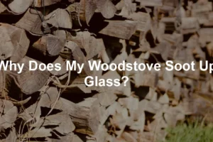 Featured image for Why Does My Woodstove Soot Up Glass?