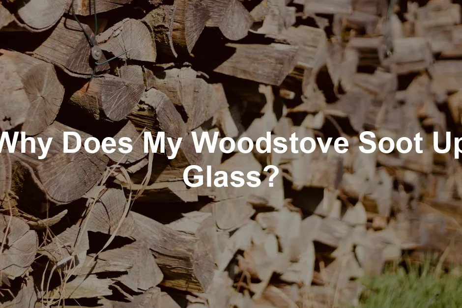 Featured image for Why Does My Woodstove Soot Up Glass?