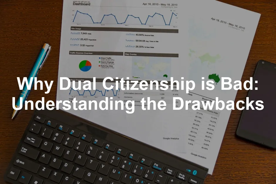 Featured image for Why Dual Citizenship is Bad: Understanding the Drawbacks