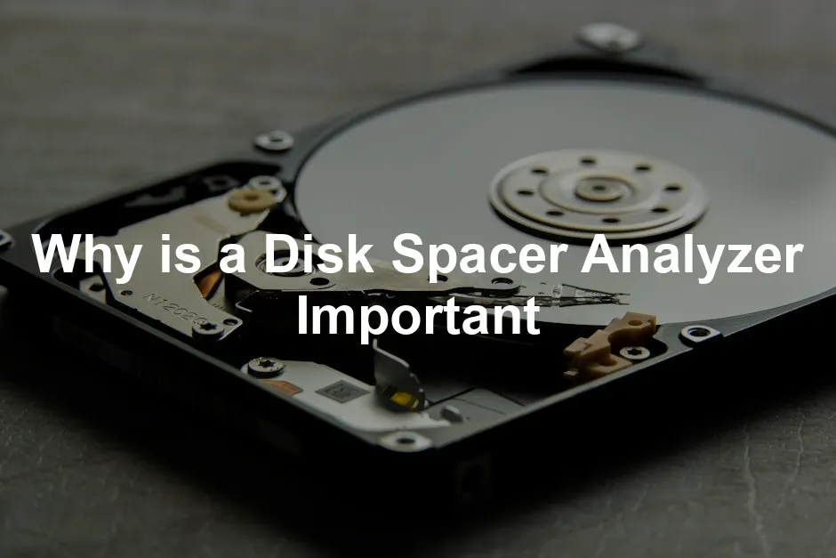 Featured image for Why is a Disk Spacer Analyzer Important