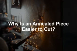 Featured image for Why Is an Annealed Piece Easier to Cut?