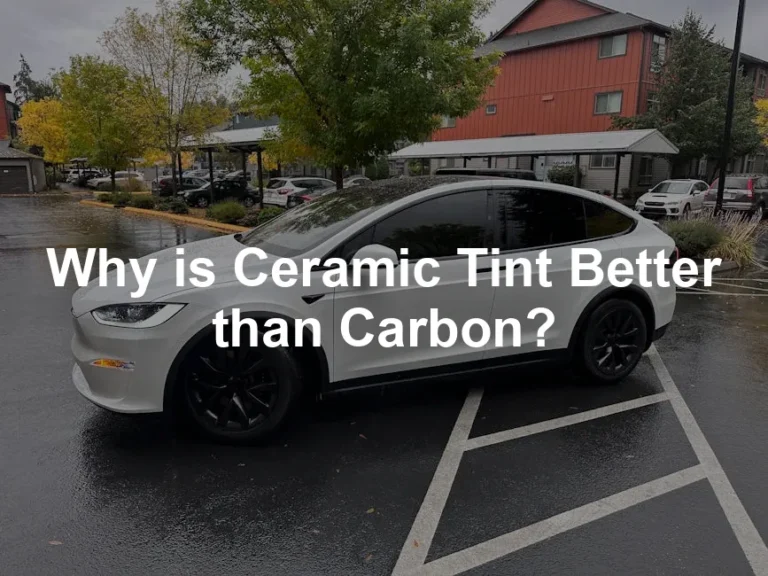 Featured image for Why is Ceramic Tint Better than Carbon?