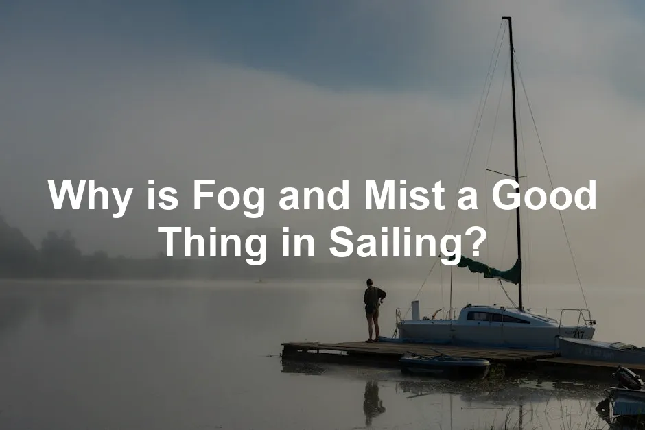 Featured image for Why is Fog and Mist a Good Thing in Sailing?