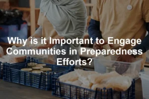 Featured image for Why is it Important to Engage Communities in Preparedness Efforts?