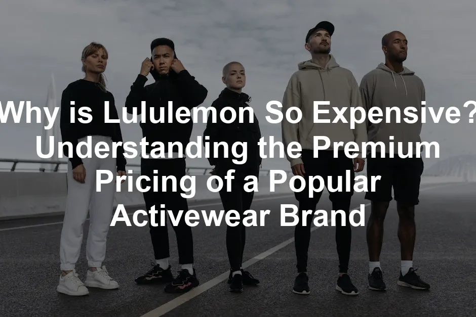 Featured image for Why is Lululemon So Expensive? Understanding the Premium Pricing of a Popular Activewear Brand