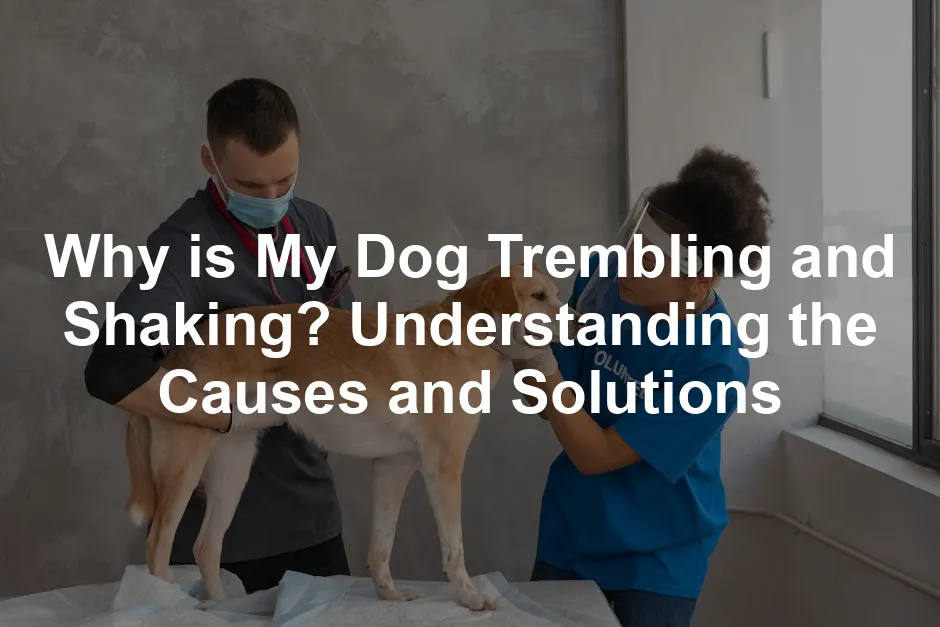Featured image for Why is My Dog Trembling and Shaking? Understanding the Causes and Solutions
