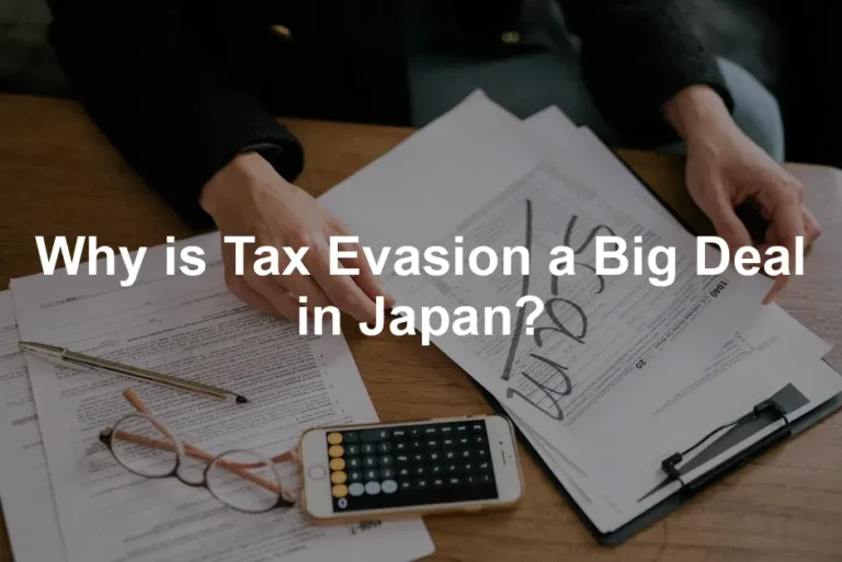 Featured image for Why is Tax Evasion a Big Deal in Japan?