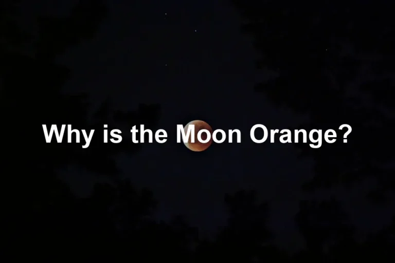 Featured image for Why is the Moon Orange?