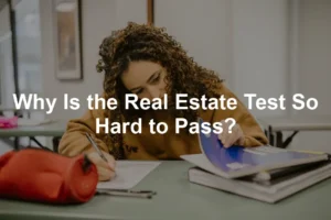 Featured image for Why Is the Real Estate Test So Hard to Pass?