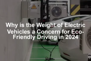 Featured image for Why is the Weight of Electric Vehicles a Concern for Eco-Friendly Driving in 2024