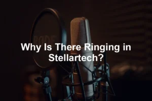 Featured image for Why Is There Ringing in Stellartech?