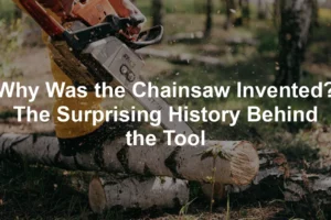 Featured image for Why Was the Chainsaw Invented? The Surprising History Behind the Tool