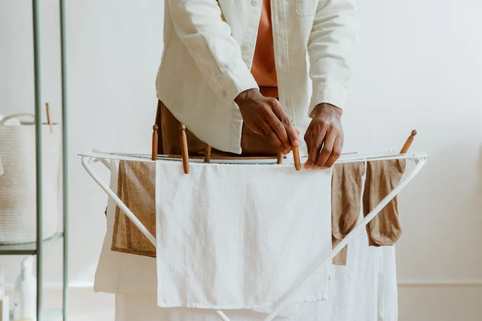 Fresh Laundry on Dryer