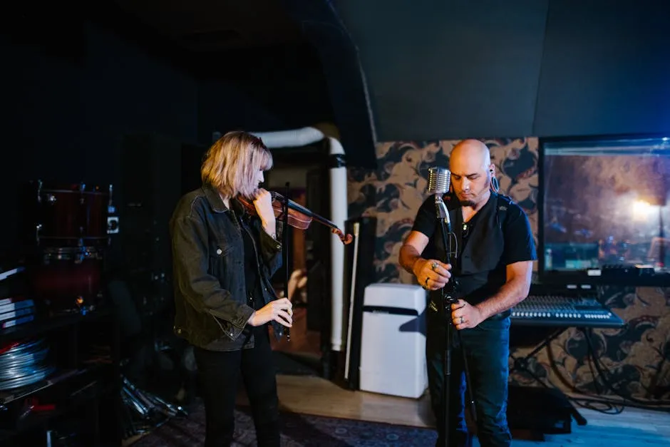 Band Performing Live