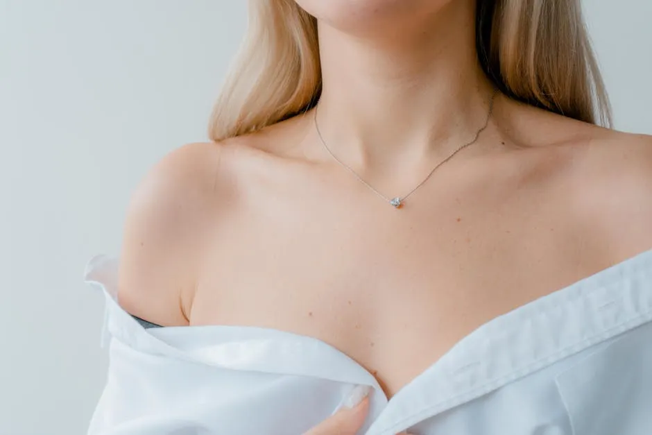 Close up fo Woman with Necklace