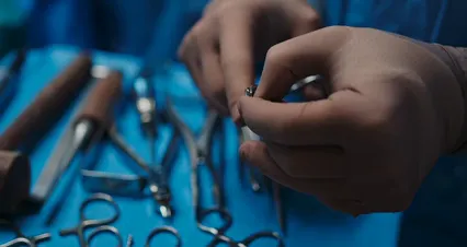 Horizontal video: Dentist doing surgery in a patient s mouth 7584633. Duration: 20 seconds. Resolution: 4096x2160