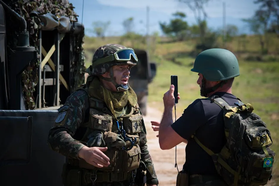 Soldiers in Uniforms