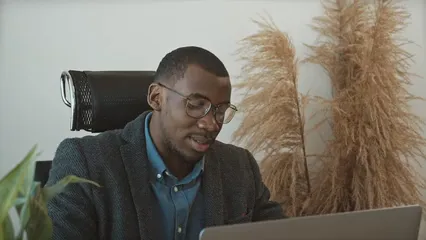 Horizontal video: Man conducting a job interview 5438950. Duration: 18 seconds. Resolution: 3840x2160