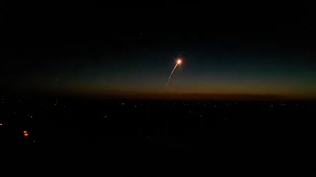 Horizontal video: Fireworks exploding in sky 10117949. Duration: 70 seconds. Resolution: 3840x2160
