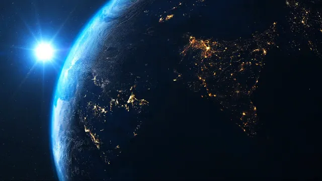 Horizontal video: The sun illuminating earth s surface 1851190. Duration: 16 seconds. Resolution: 3840x2160
