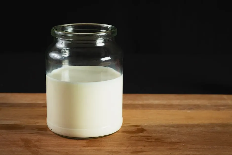 Milk in Jar