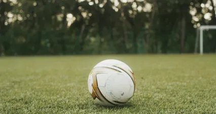 Horizontal video: A soccer player kicking a ball 9431553. Duration: 11 seconds. Resolution: 4096x2160