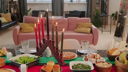 Horizontal video: Video of foods on table 6200526. Duration: 15 seconds. Resolution: 3840x2160