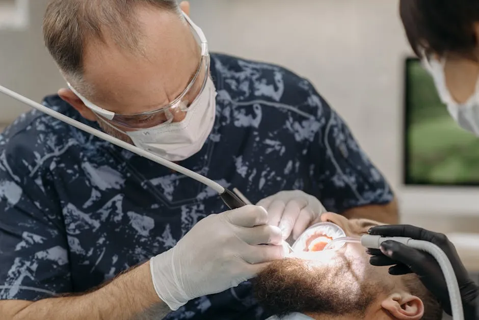 Dentist with a Patient
