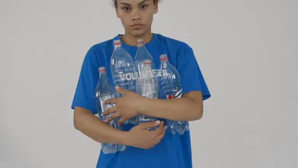 Horizontal video: A woman volunteer in protecting the environment 7475076. Duration: 17 seconds. Resolution: 1920x1080
