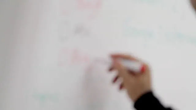 Horizontal video: Man writing on whiteboard 853983. Duration: 14 seconds. Resolution: 1920x1080