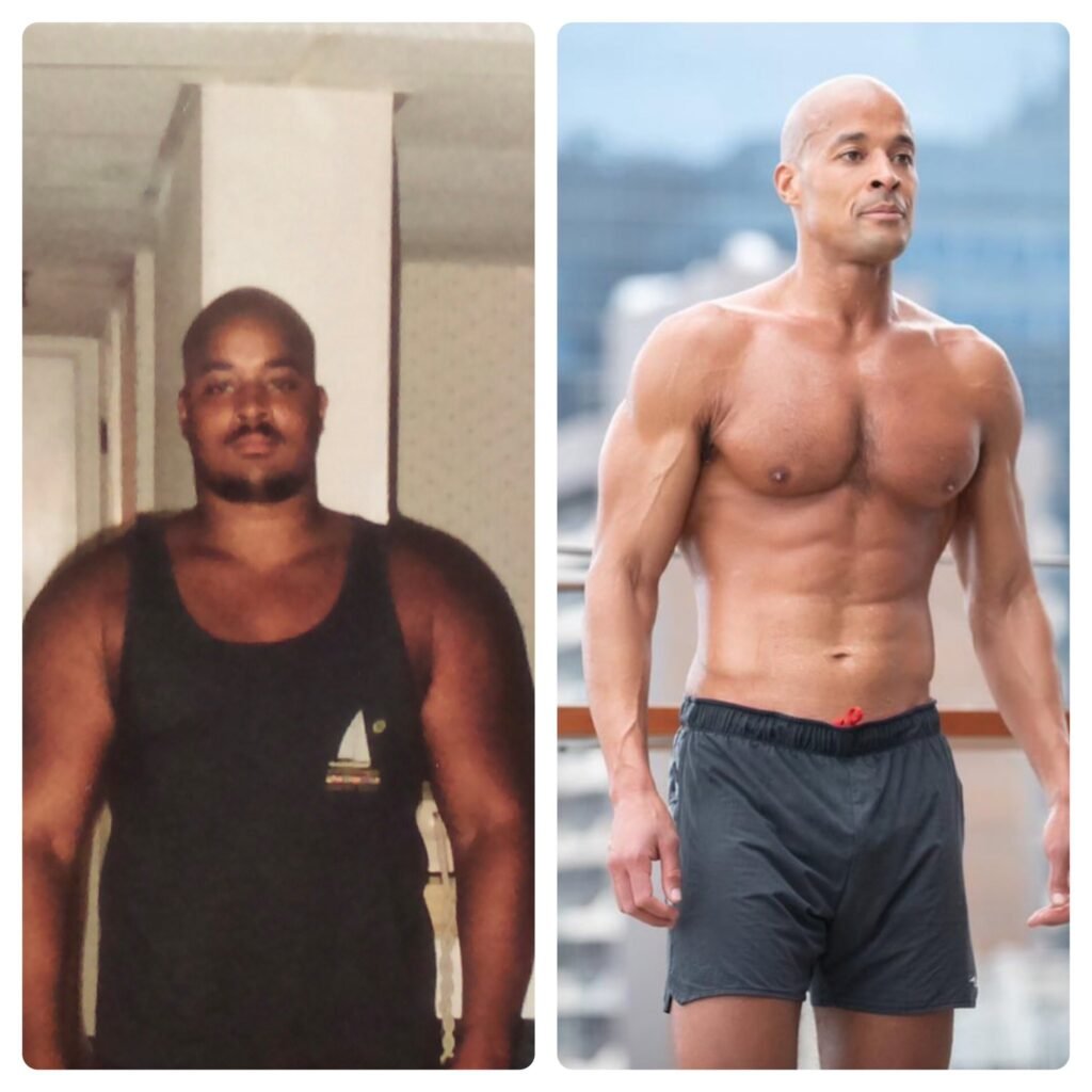 David Goggins body transformation