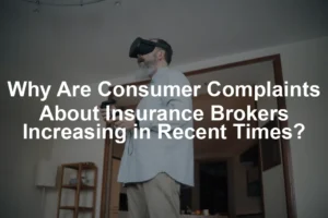 Featured image for Why Are Consumer Complaints About Insurance Brokers Increasing in Recent Times?