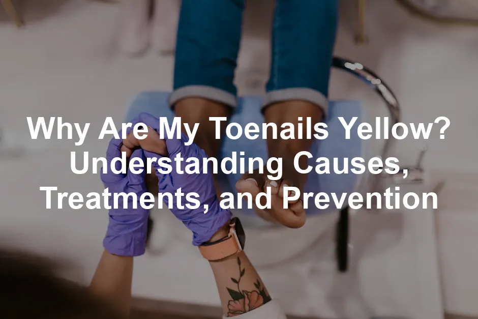 Featured image for Why Are My Toenails Yellow? Understanding Causes, Treatments, and Prevention