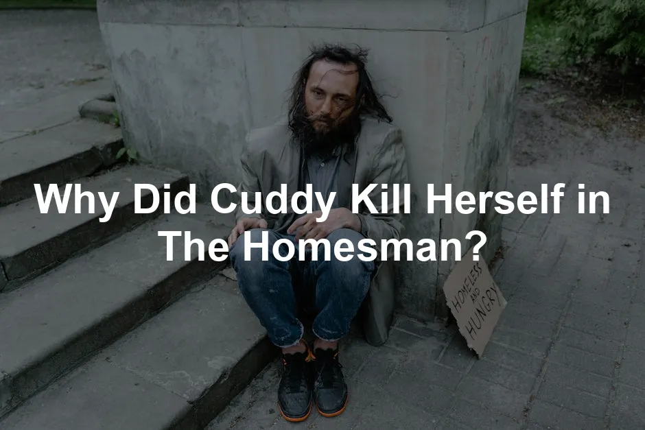 Featured image for Why Did Cuddy Kill Herself in The Homesman?