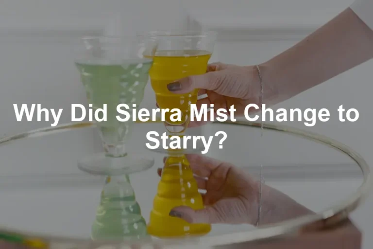 Featured image for Why Did Sierra Mist Change to Starry?