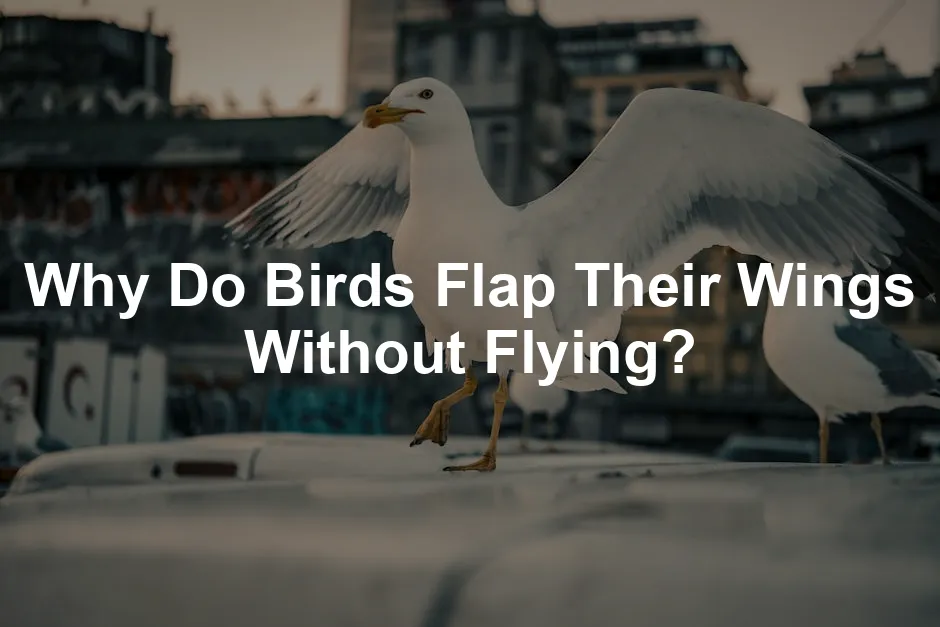 Featured image for Why Do Birds Flap Their Wings Without Flying?