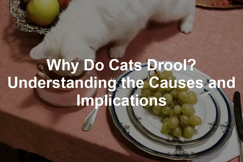 Featured image for Why Do Cats Drool? Understanding the Causes and Implications