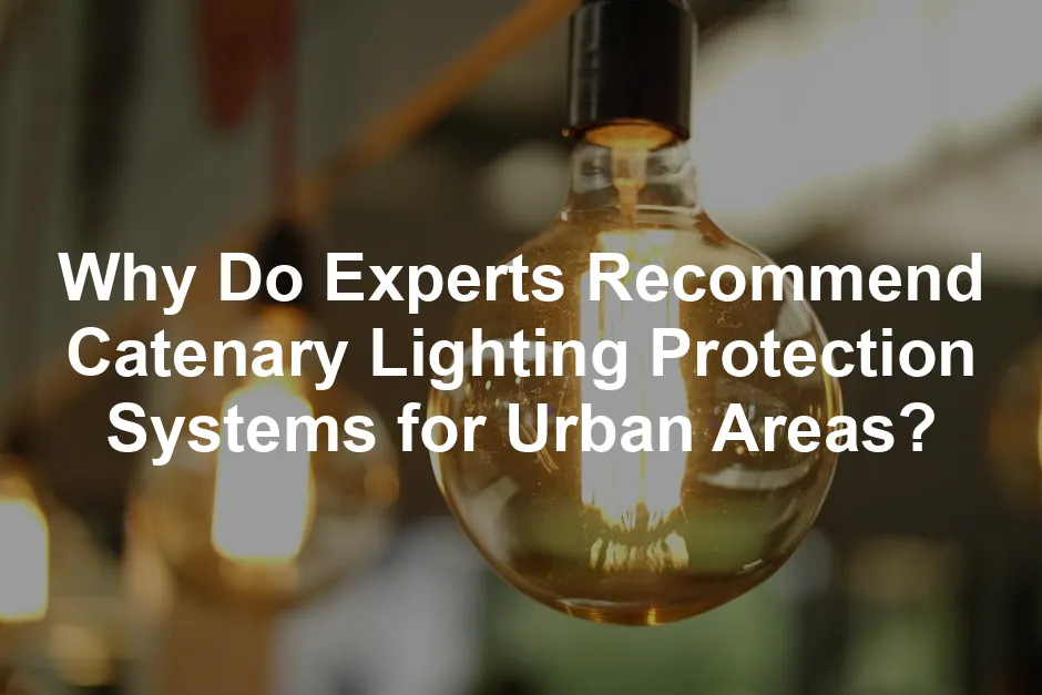 Featured image for Why Do Experts Recommend Catenary Lighting Protection Systems for Urban Areas?