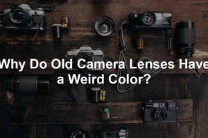 Featured image for Why Do Old Camera Lenses Have a Weird Color?
