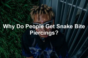 Featured image for Why Do People Get Snake Bite Piercings?