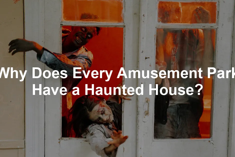 Featured image for Why Does Every Amusement Park Have a Haunted House?