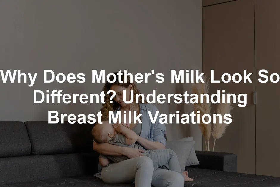 Featured image for Why Does Mother's Milk Look So Different? Understanding Breast Milk Variations