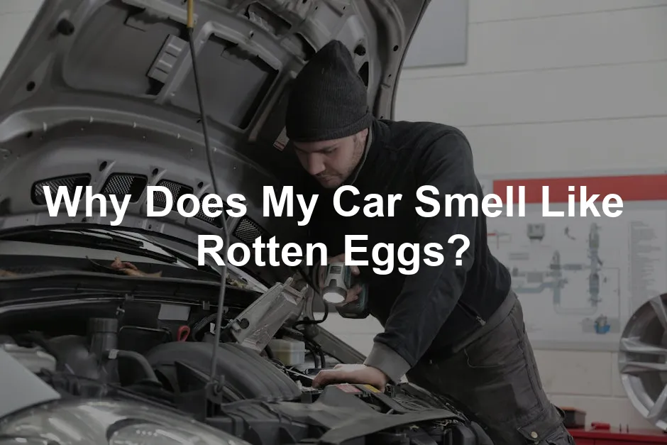 Featured image for Why Does My Car Smell Like Rotten Eggs?