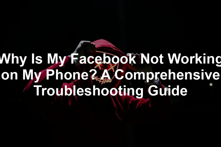 Featured image for Why Is My Facebook Not Working on My Phone? A Comprehensive Troubleshooting Guide